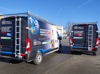 covering complet skin graphics artisan publicité