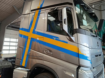volvo FH performance skin graphics