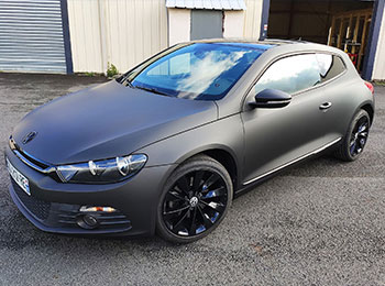 skin graphics vw noir matte
